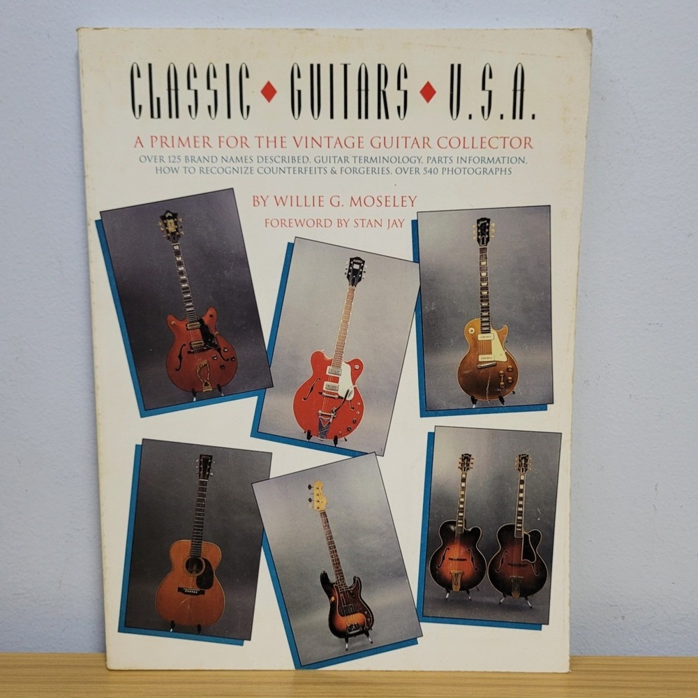 Classic Guitars USA Vintage Guitar Collector Book